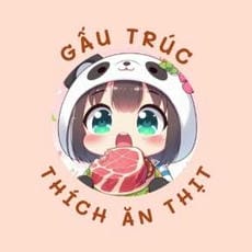 Gấu trúc thích ăn thịt