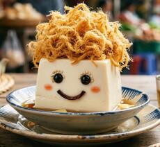 Tàu hũ nhân ruốc bông