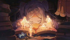 Mây trôi theo làn gió