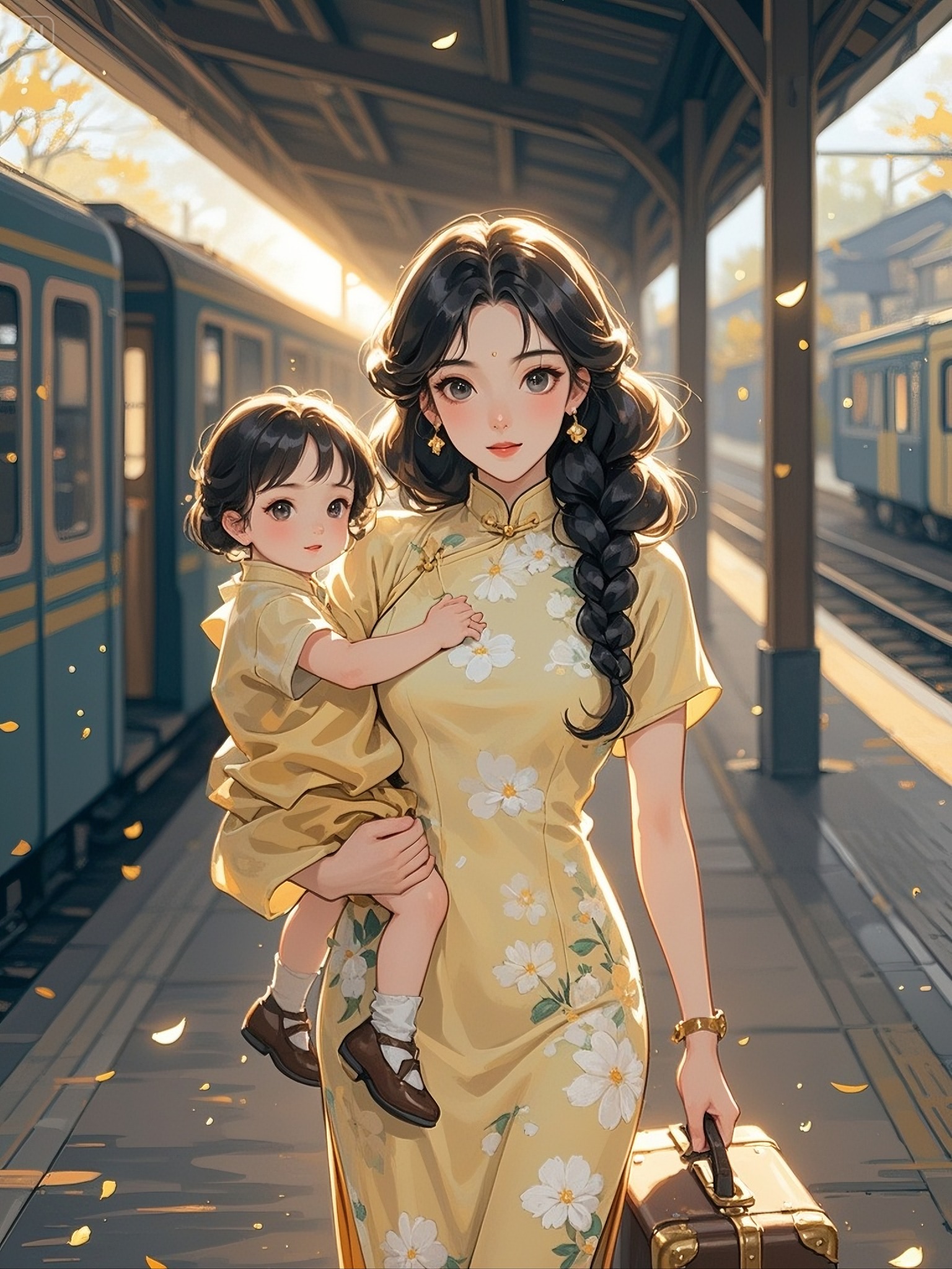 Xuyên Thành Mẹ Ruột Nam Chính