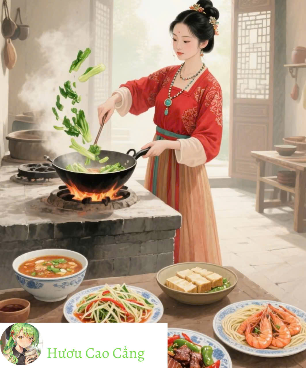 Dì nấu cơm của nhất đẳng tiên tông