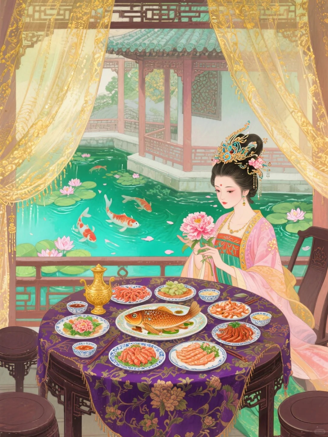 Đại Tiểu Thư Dựa Vào Việc Ăn Uống Ngấu Nghiến Mà Nằm Hưởng Chiến Thắng