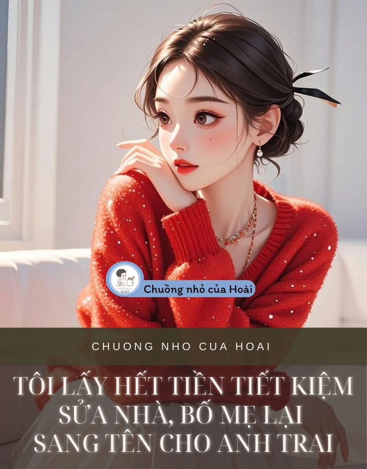 TÔI LẤY HẾT TIỀN TIẾT KIỆM SỬA NHÀ, BỐ MẸ LẠI SANG TÊN CHO ANH TRAI