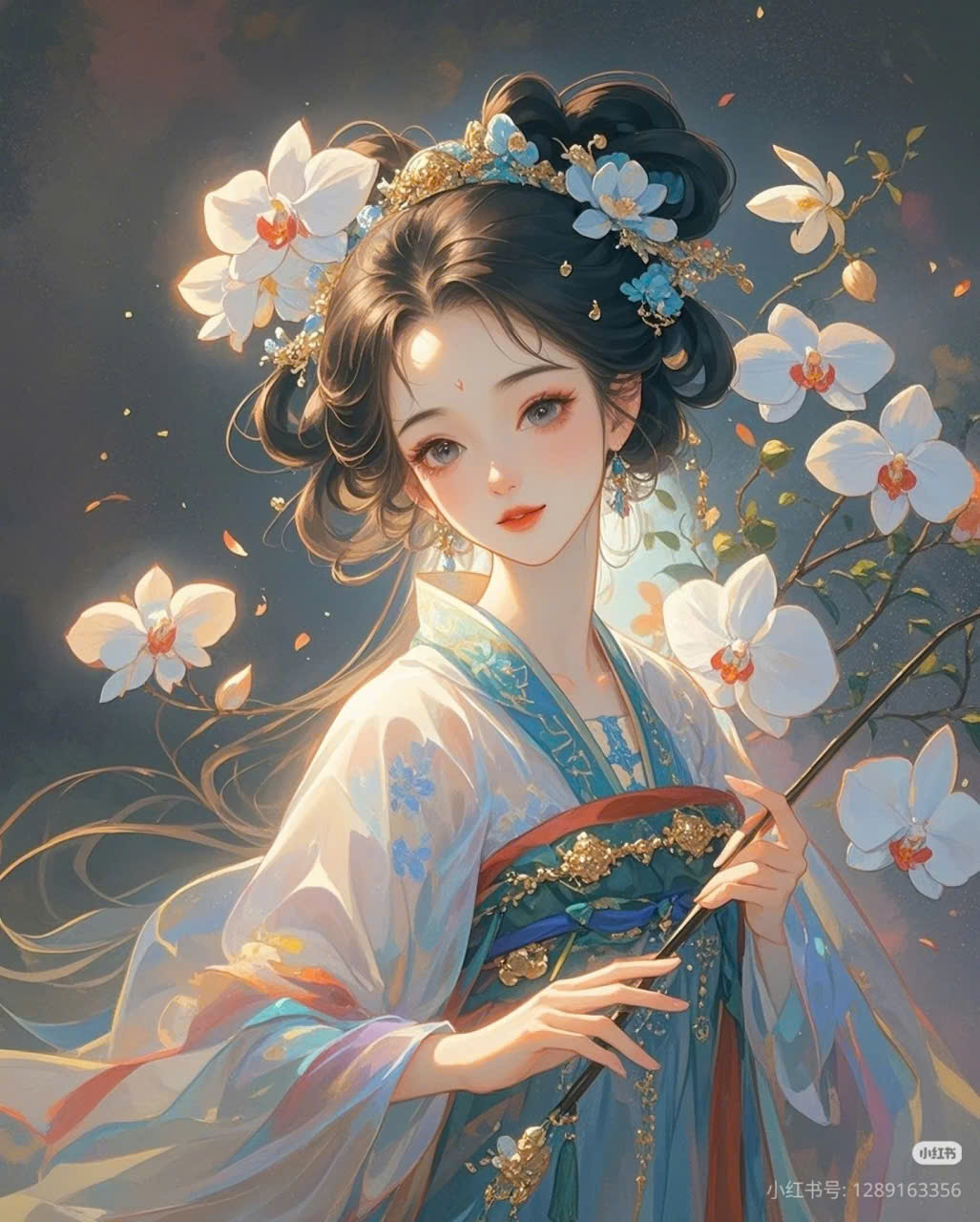 HOA NGỌC LAN NỞ