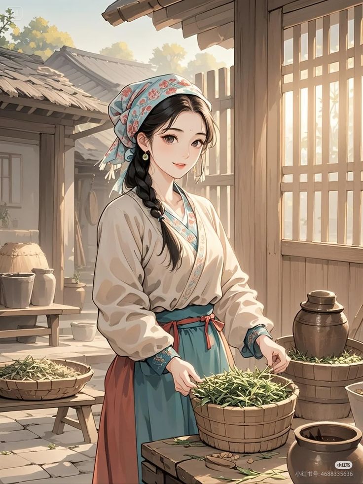 Xuyên Thành Thôn Nữ Có Không Gian : Nuôi Con Làm Giàu
