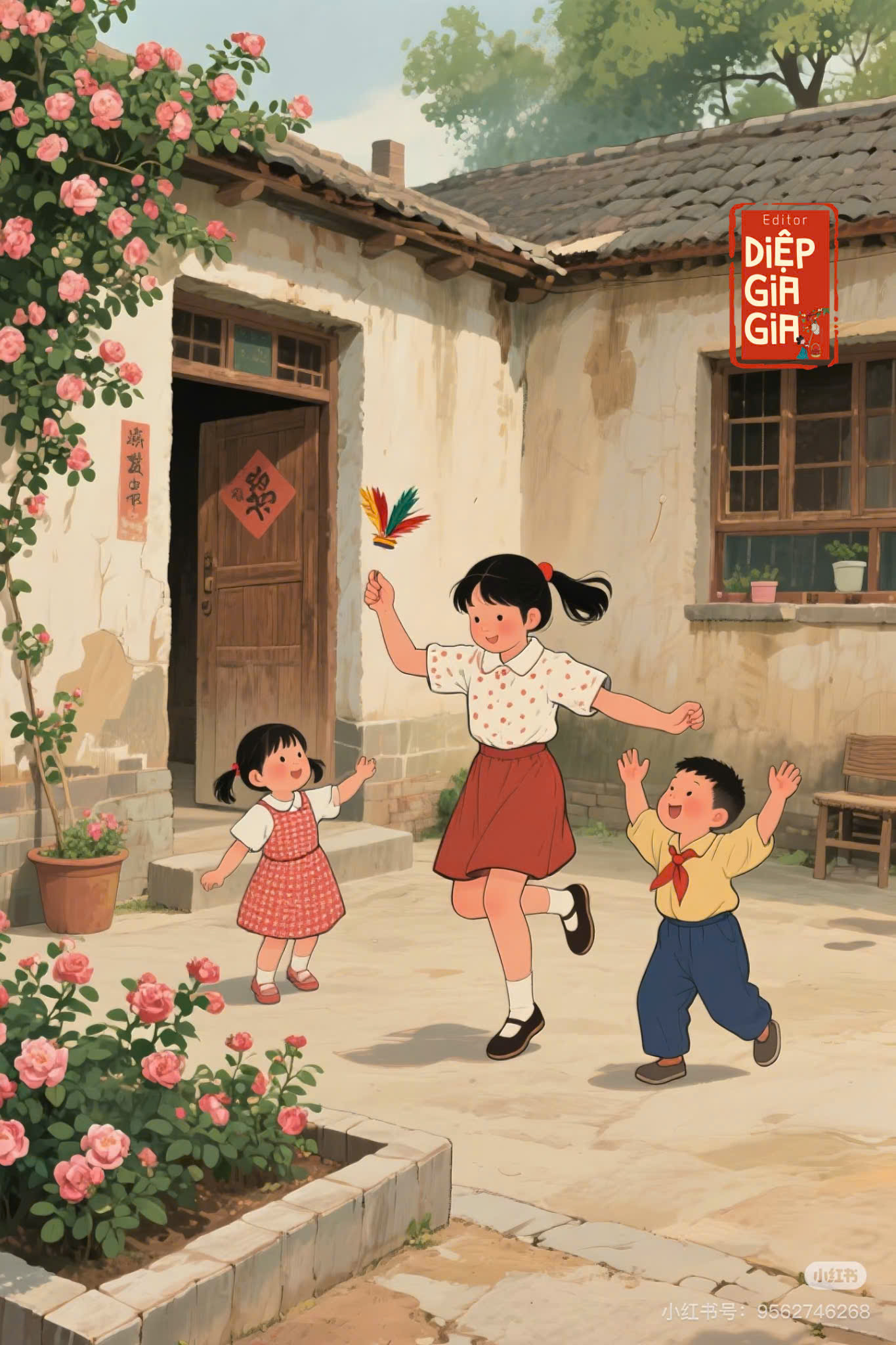 CHIẾN BINH NHỎ SẼ BẢO VỆ HAI CHỊ