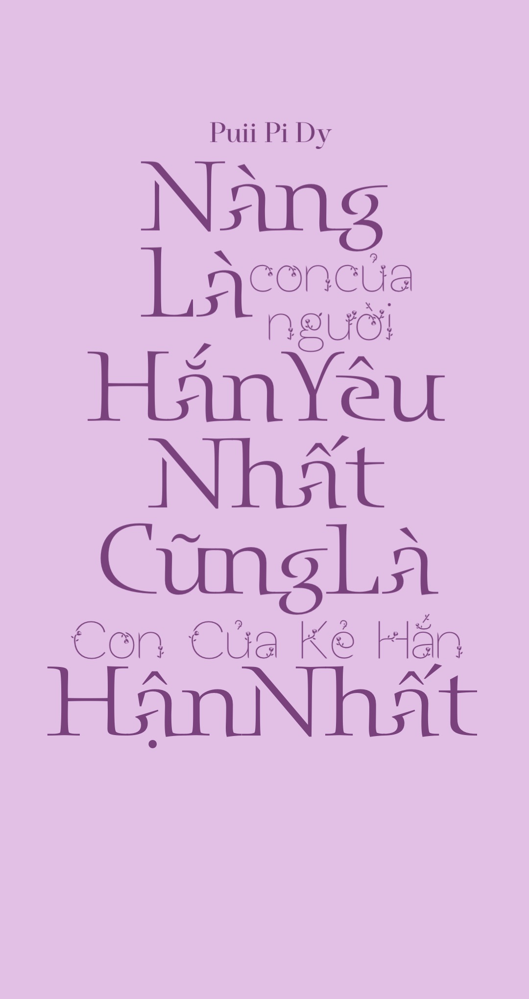 Nàng Là Con Của Người Hắn Yêu Nhất, Cũng Là Con Của Kẻ Hắn Hận Nhất