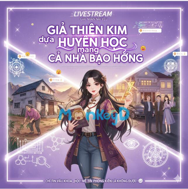 Giả Thiên Kim Dựa Huyền Học Mang Cả Nhà Bạo Hồng