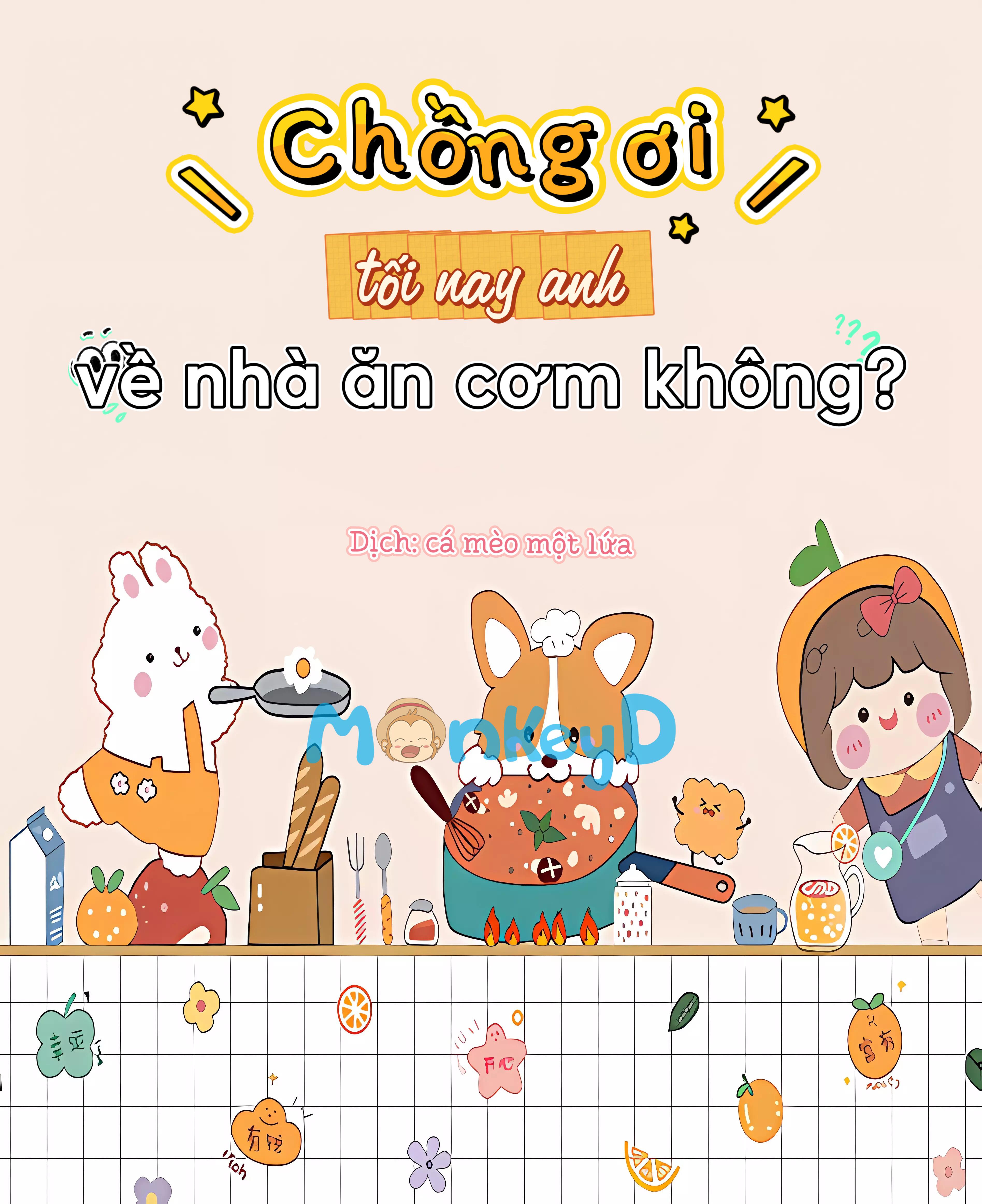 Chồng ơi, tối nay anh về nhà ăn cơm không?