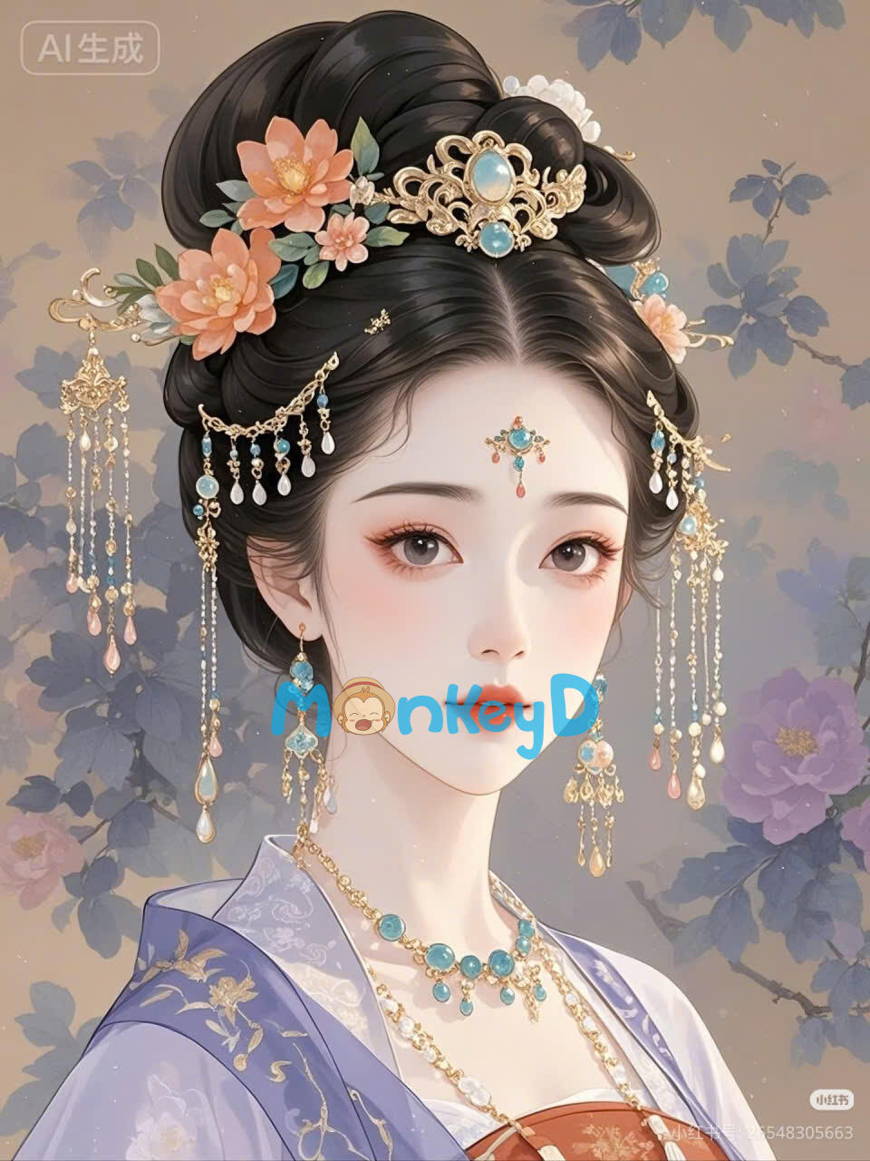 TRÊU HOA LƯỢN CÁ