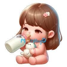 Bà Cô Nhí Tay Ôm Sữa, Tay Bói Toán