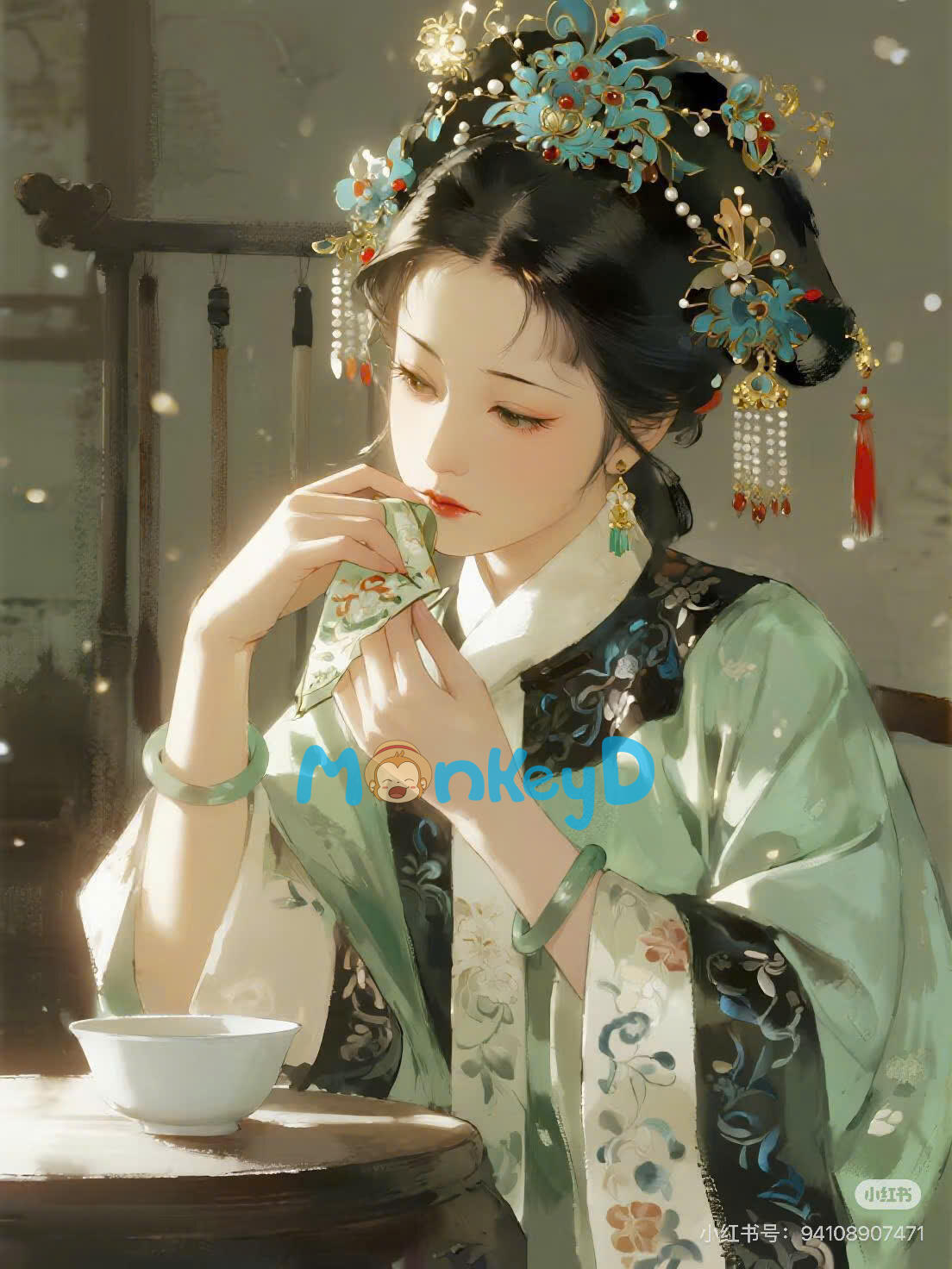 ĐÍCH MẪU TỈNH NGỘ, SÓI MẮT TRẮNG CUỐNG CUỒNG