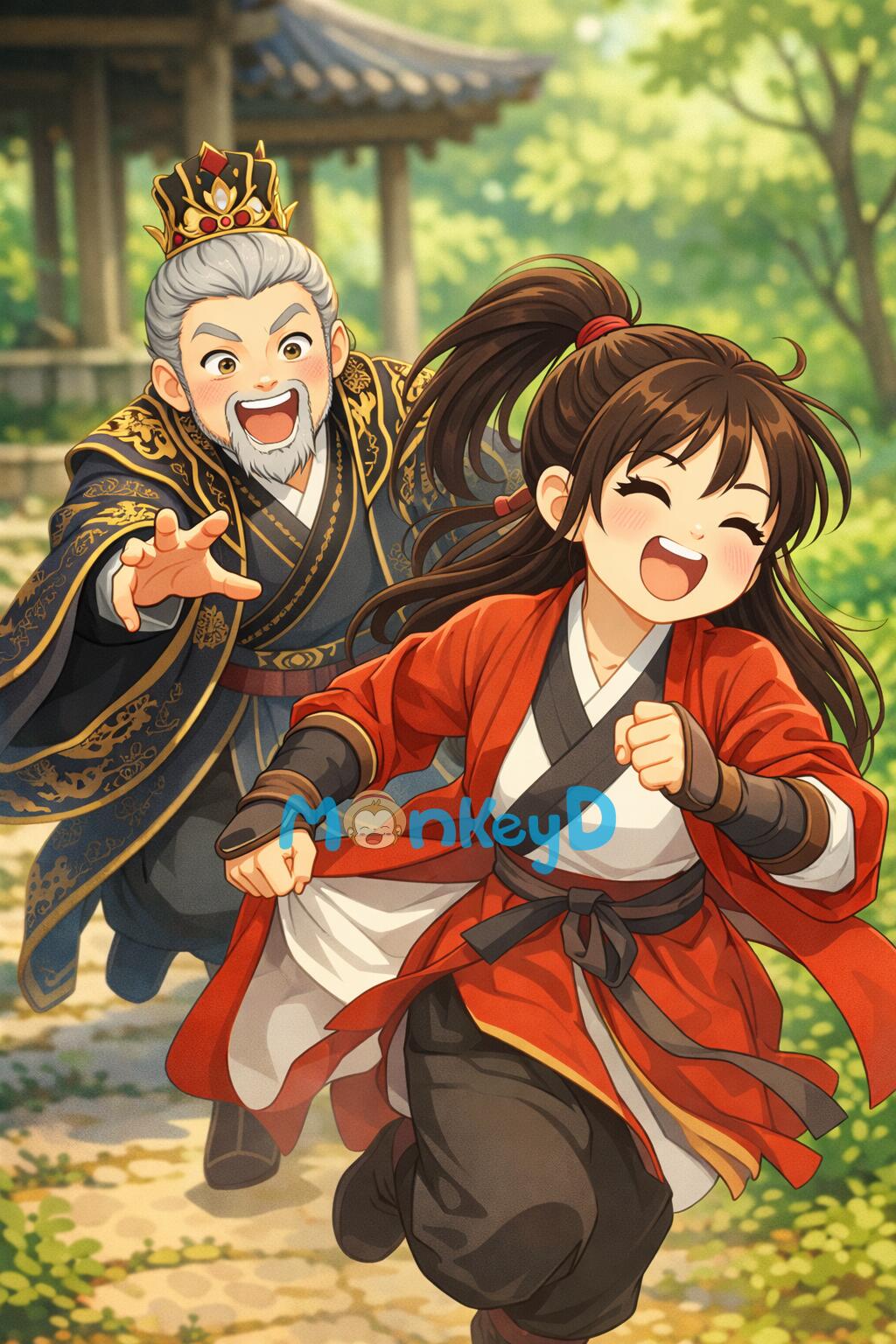 Phụ vương, mở cửa! Bản quận chúa báo đời xong về nè!