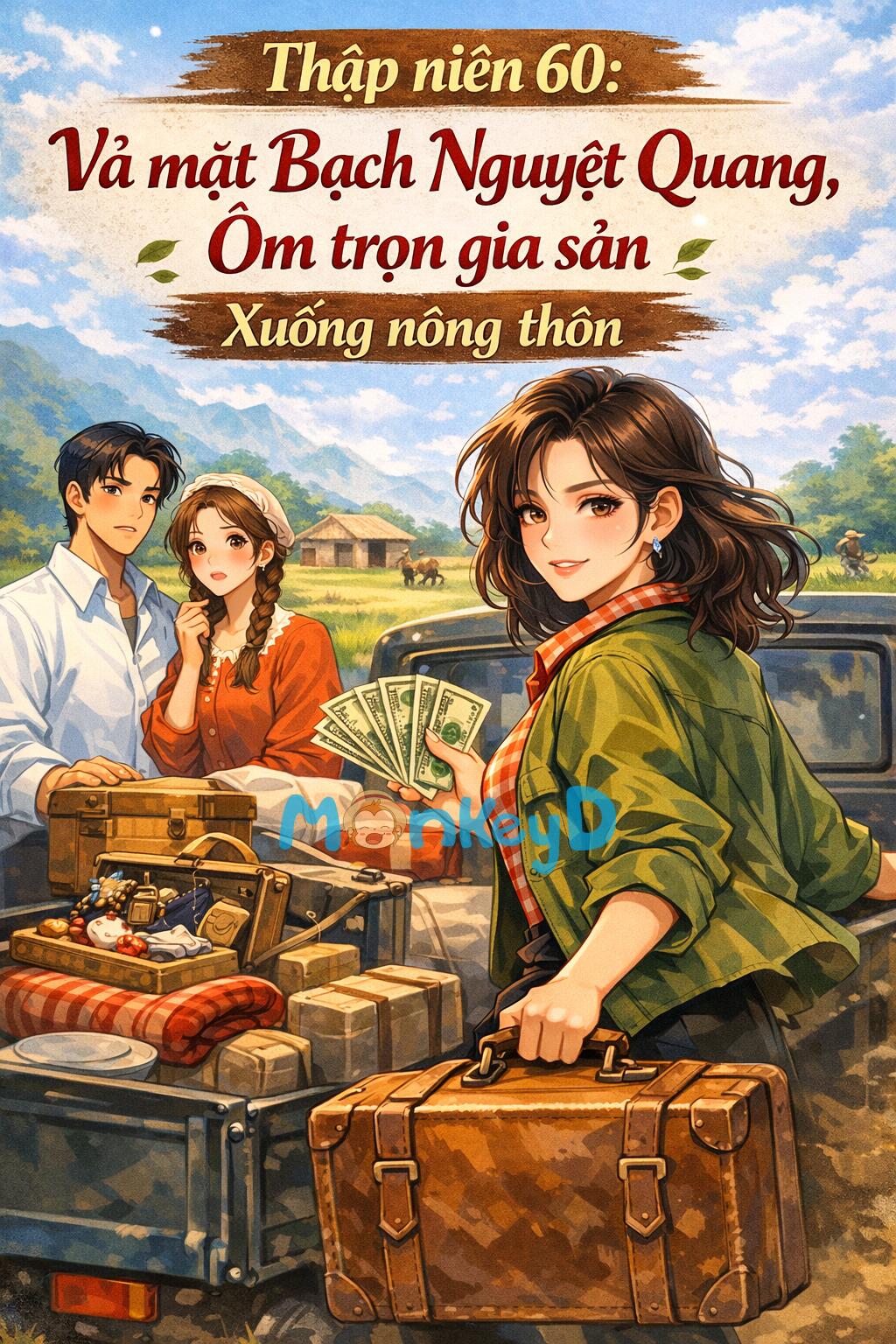 Thập niên 60: Vả mặt bạch nguyệt quang, ôm trọn gia sản xuống nông thôn