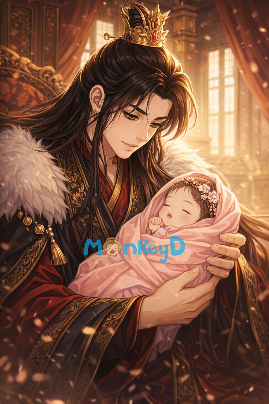 Đọc tâm: Sau khi nghe được tiếng lòng của tiểu công chúa, bạo quân hoảng hốt.