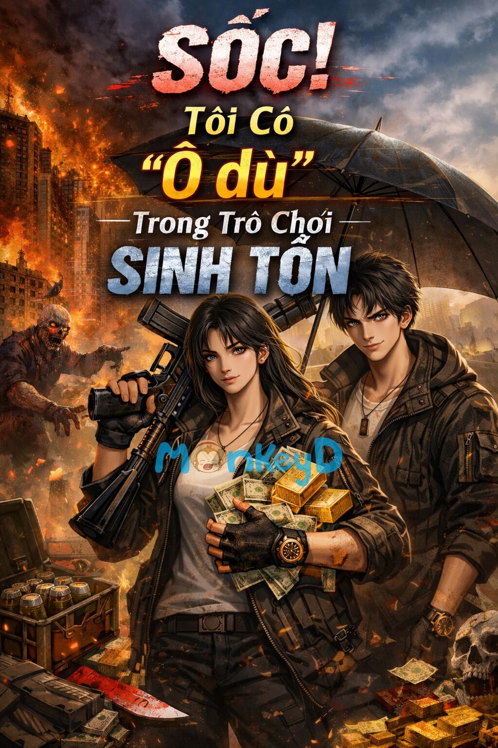 Sốc! Tôi Có "Ô dù" Trong Trò Chơi Sinh Tồn