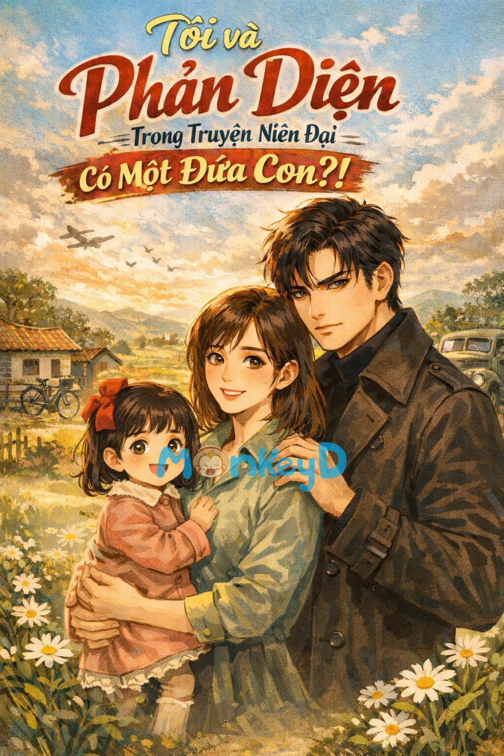 Tôi và phản diện trong truyện niên đại có một đứa con