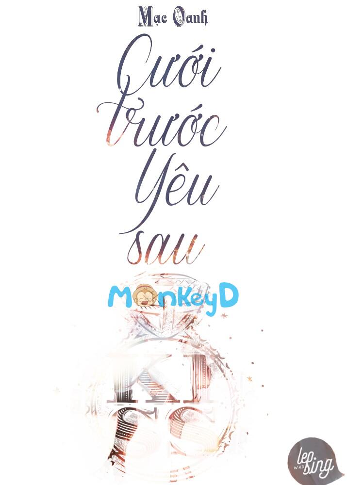 Cưới Trước Yêu Sau