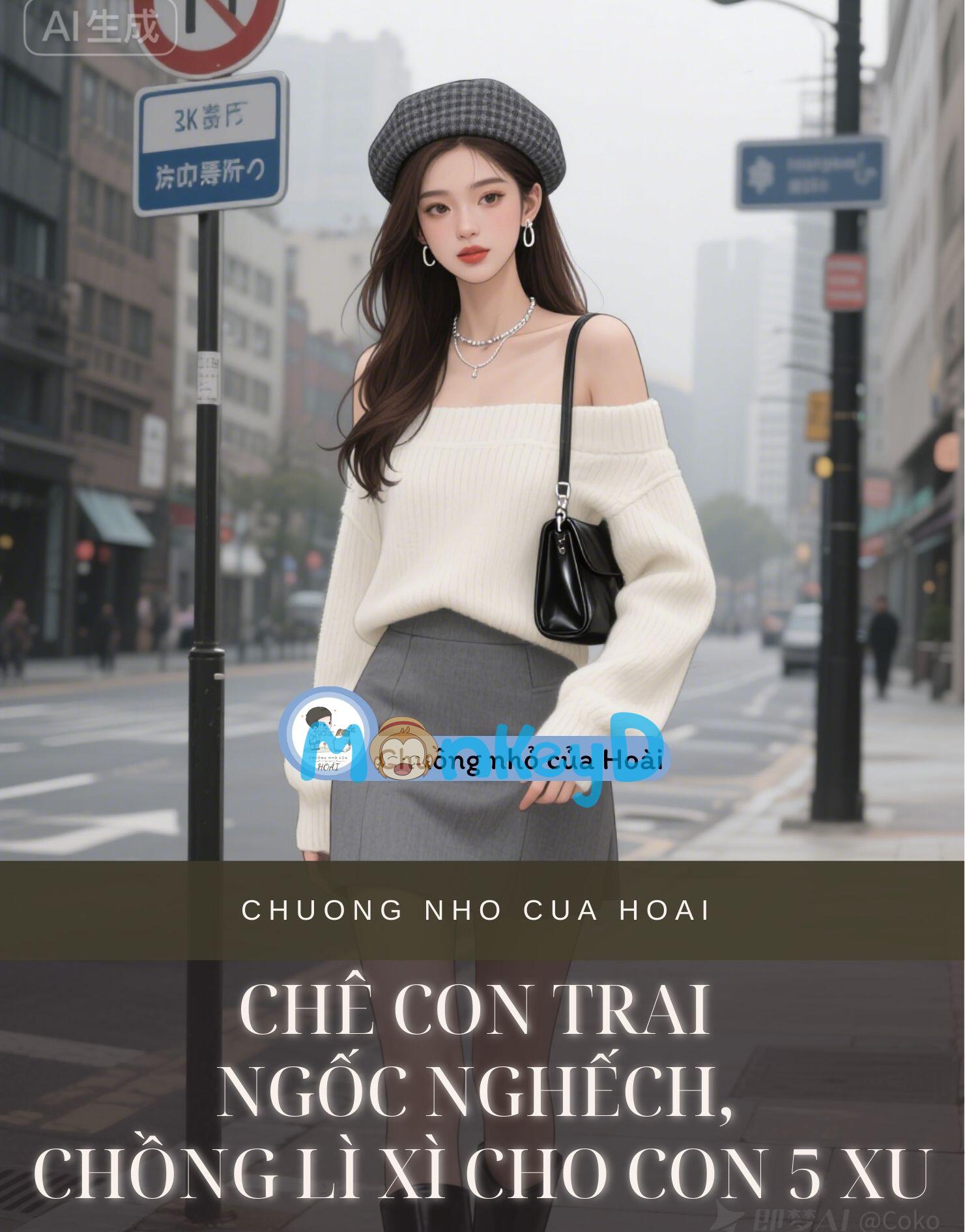 CHÊ CON TRAI NGỐC NGHẾCH, CHỒNG LÌ XÌ CHO CON 5 XU