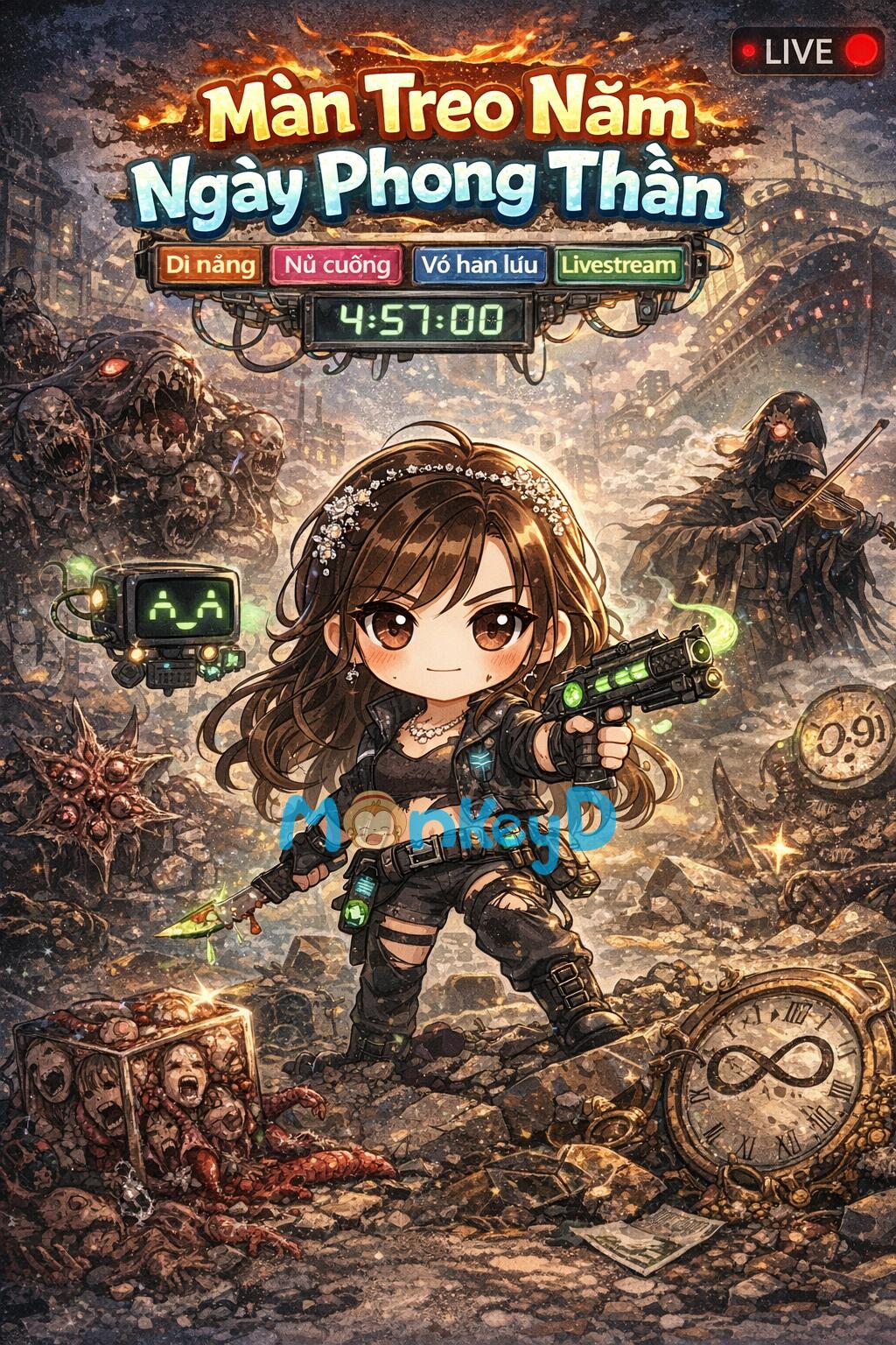 Ta Phong Thần Ở Thế Giới Phế Thổ