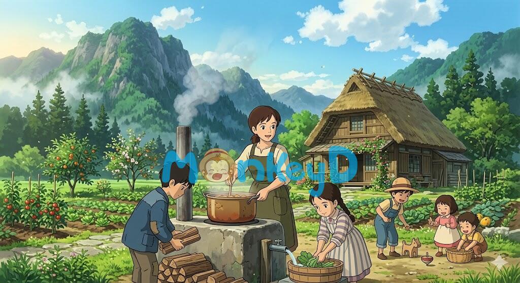 Dựa Núi Sinh Tồn, Nuôi Con Giữa Thời Loạn