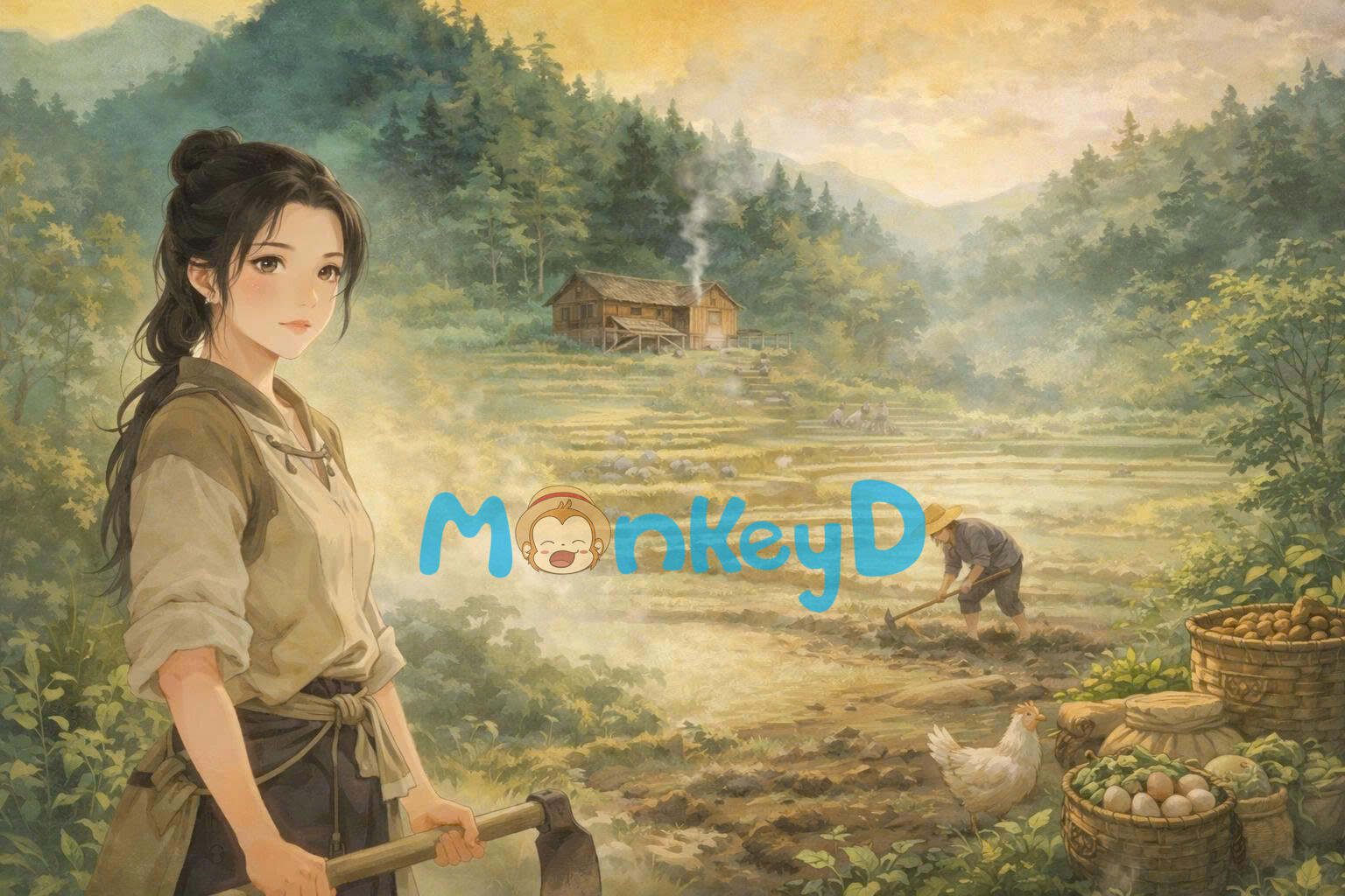 Xuyên Không Làm Tiểu Địa Chủ Ở Thôn Núi