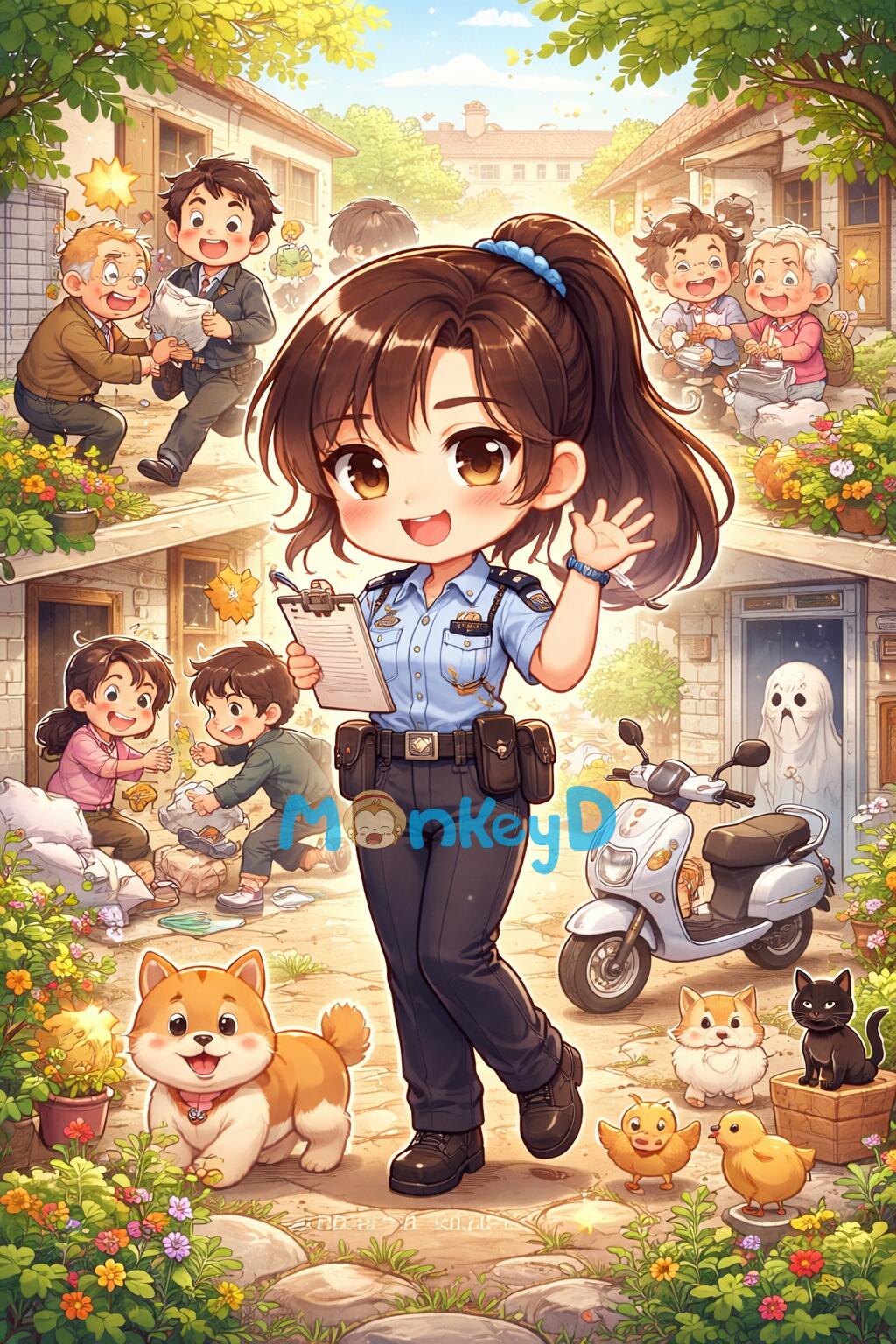 Thập Niên 60: Tiểu Cảnh Sát Thích Hóng Hớt Lại Yêu Công Việc