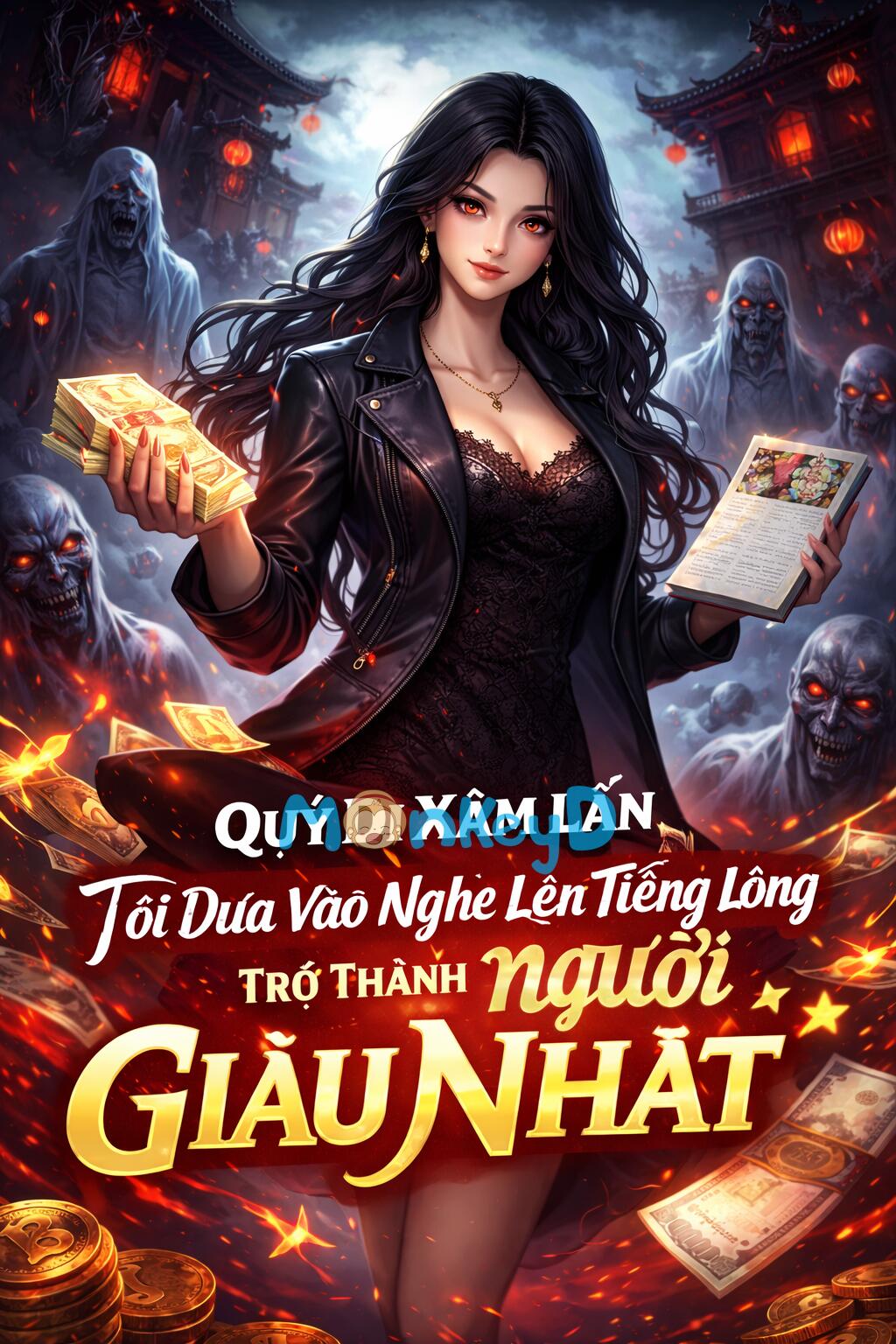 Quỷ Dị Xâm Lấn, Tôi Dựa Vào Nghe Lén Tiếng Lòng Trở Thành Người Giàu Nhất