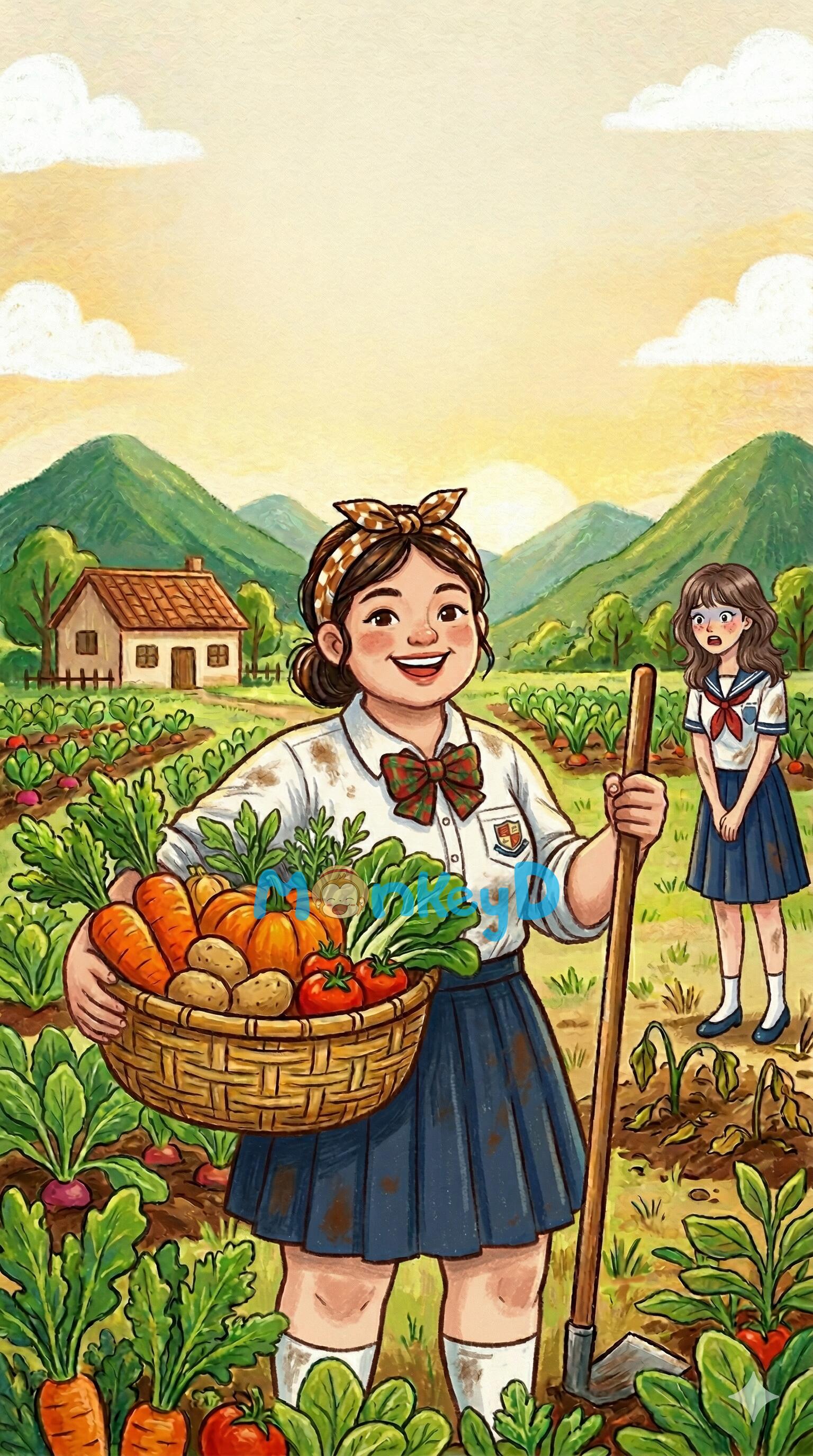 XUYÊN THÀNH NỮ PHỤ BÉO PHÌ, TÔI NHỜ LÀM NÔNG MÀ THÀNH CÔNG VẢ MẶT NỮ CHÍNH