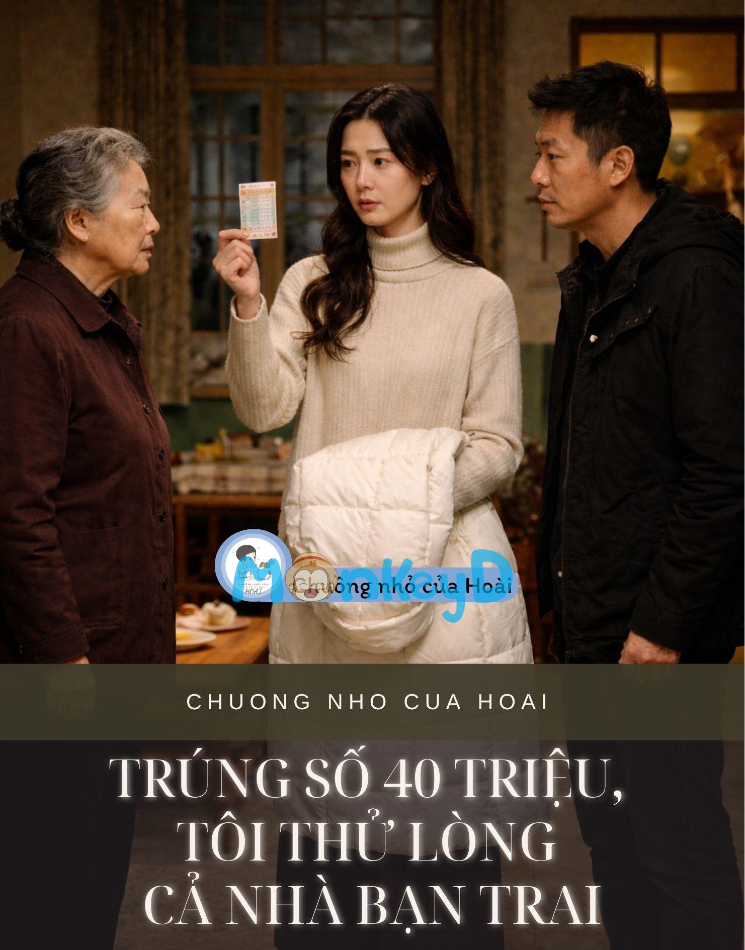 TRÚNG SỐ 40 TRIỆU, TÔI THỬ LÒNG CẢ NHÀ BẠN TRAI