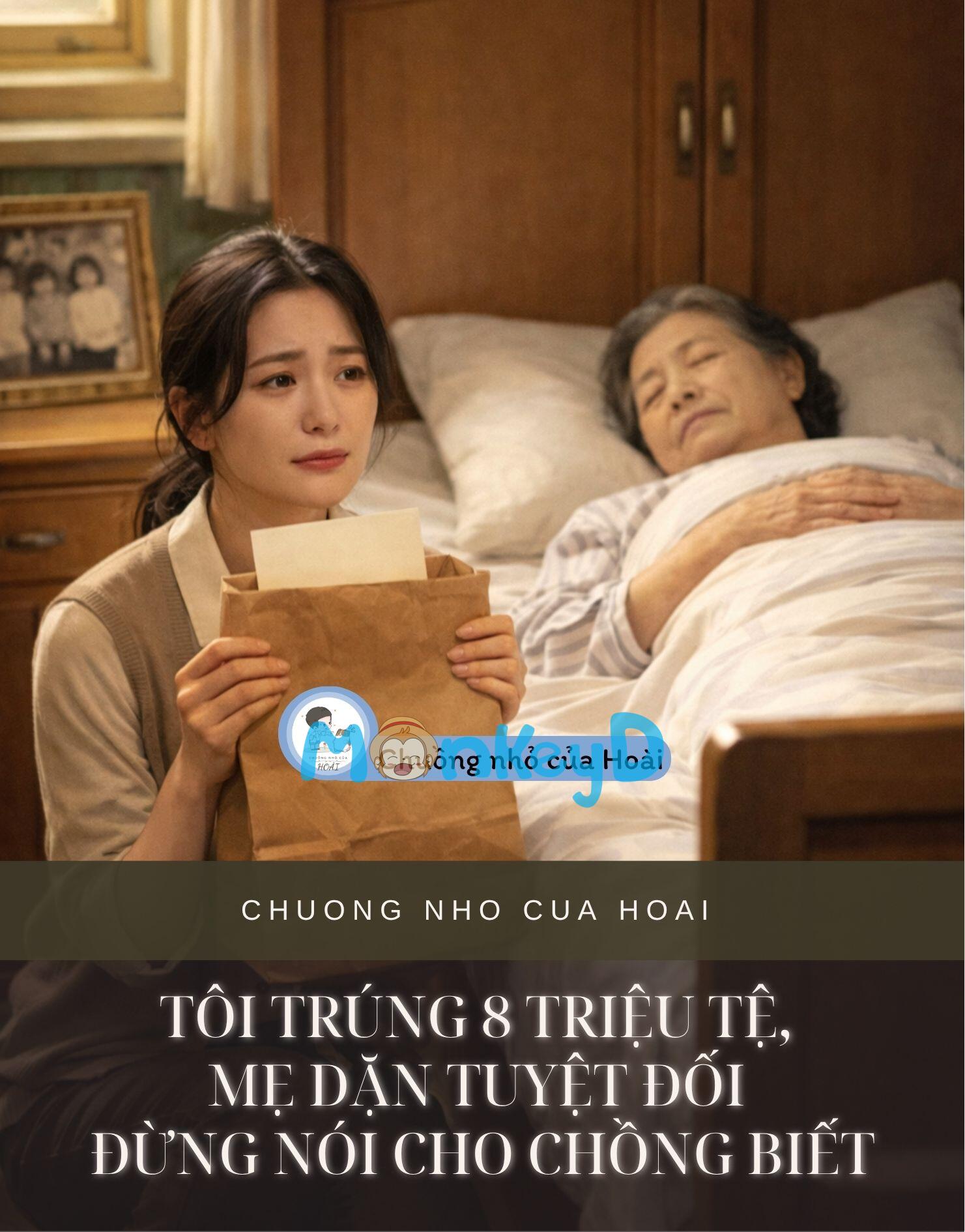 TÔI TRÚNG 8 TRIỆU TỆ, MẸ DẶN TUYỆT ĐỐI ĐỪNG NÓI CHO CHỒNG BIẾT