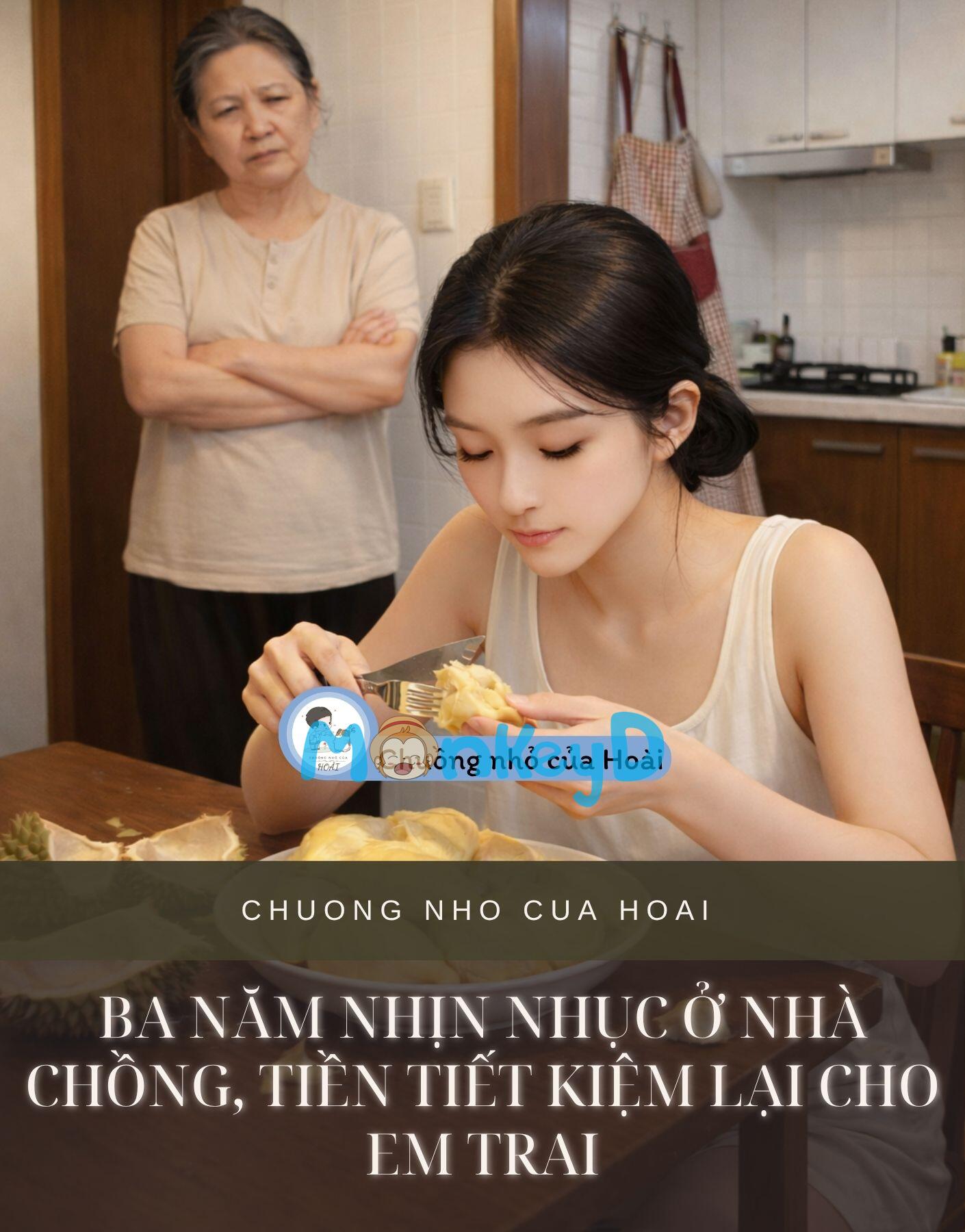 BA NĂM NHỊN NHỤC Ở NHÀ CHỒNG, TIỀN TIẾT KIỆM LẠI CHO EM TRAI