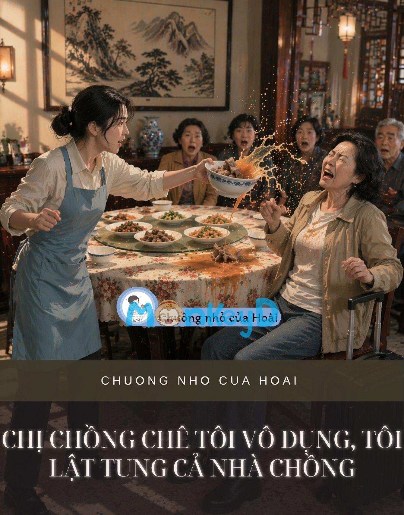 CHỊ CHỒNG CHÊ TÔI VÔ DỤNG, TÔI LẬT TUNG CẢ NHÀ CHỒNG