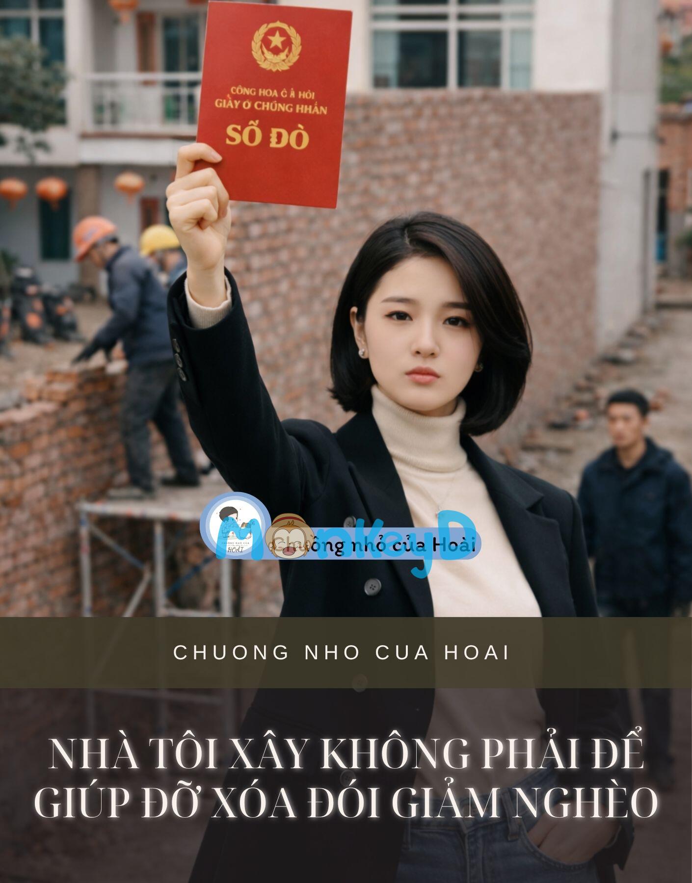 NHÀ TÔI XÂY KHÔNG PHẢI ĐỂ GIÚP ĐỠ XÓA ĐÓI GIẢM NGHÈO