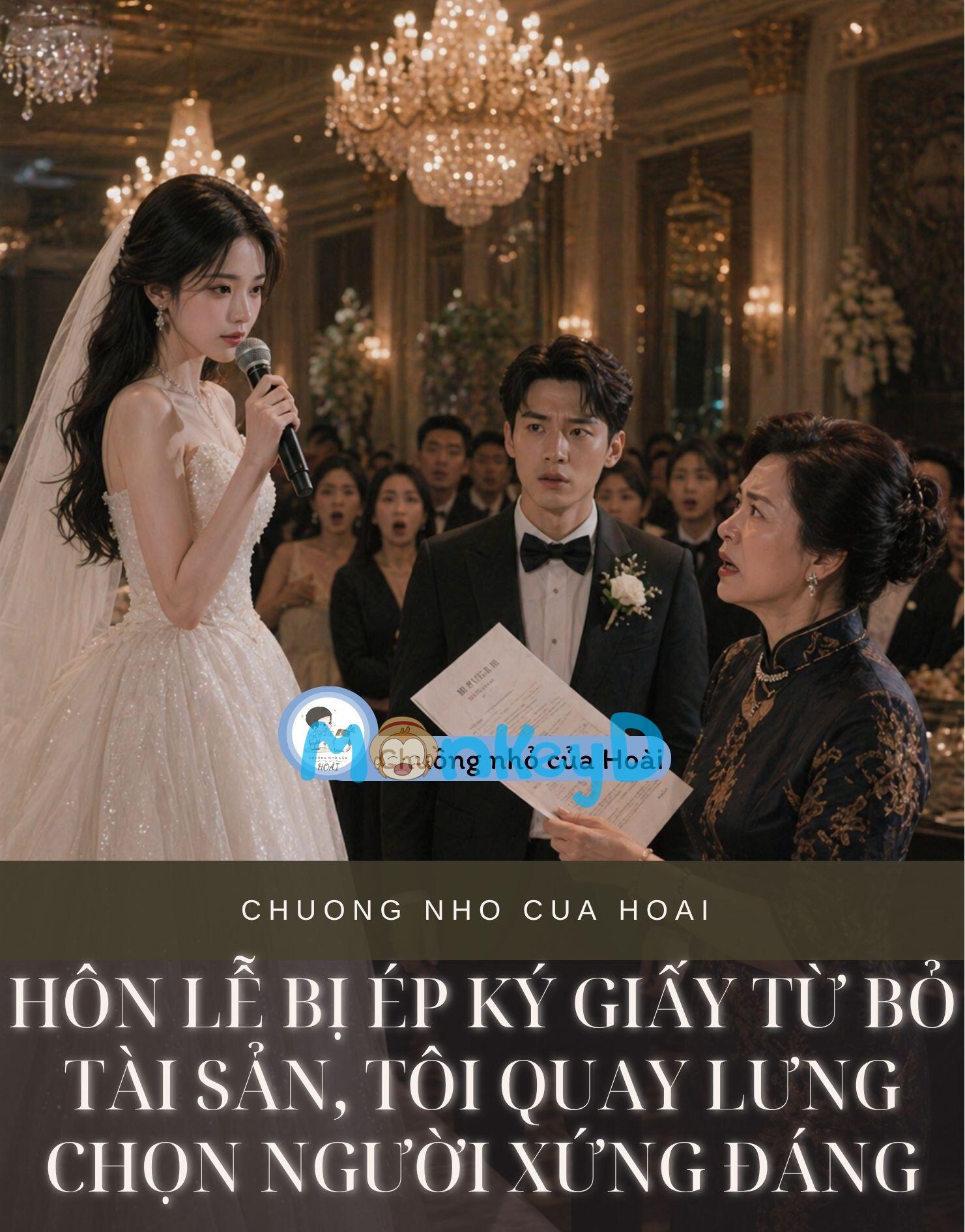 HÔN LỄ BỊ ÉP KÝ GIẤY TỪ BỎ TÀI SẢN, TÔI QUAY LƯNG CHỌN NGƯỜI XỨNG ĐÁNG