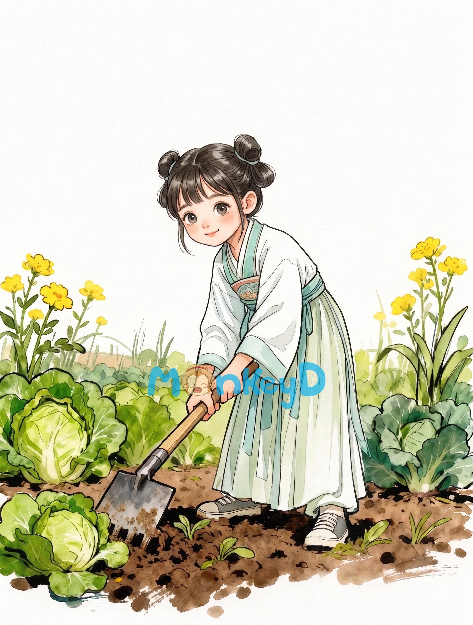 Năm Đại Hạn Gian Nan, Bé Gái Có Không Gian Nuôi Sống Cả Gia Tộc