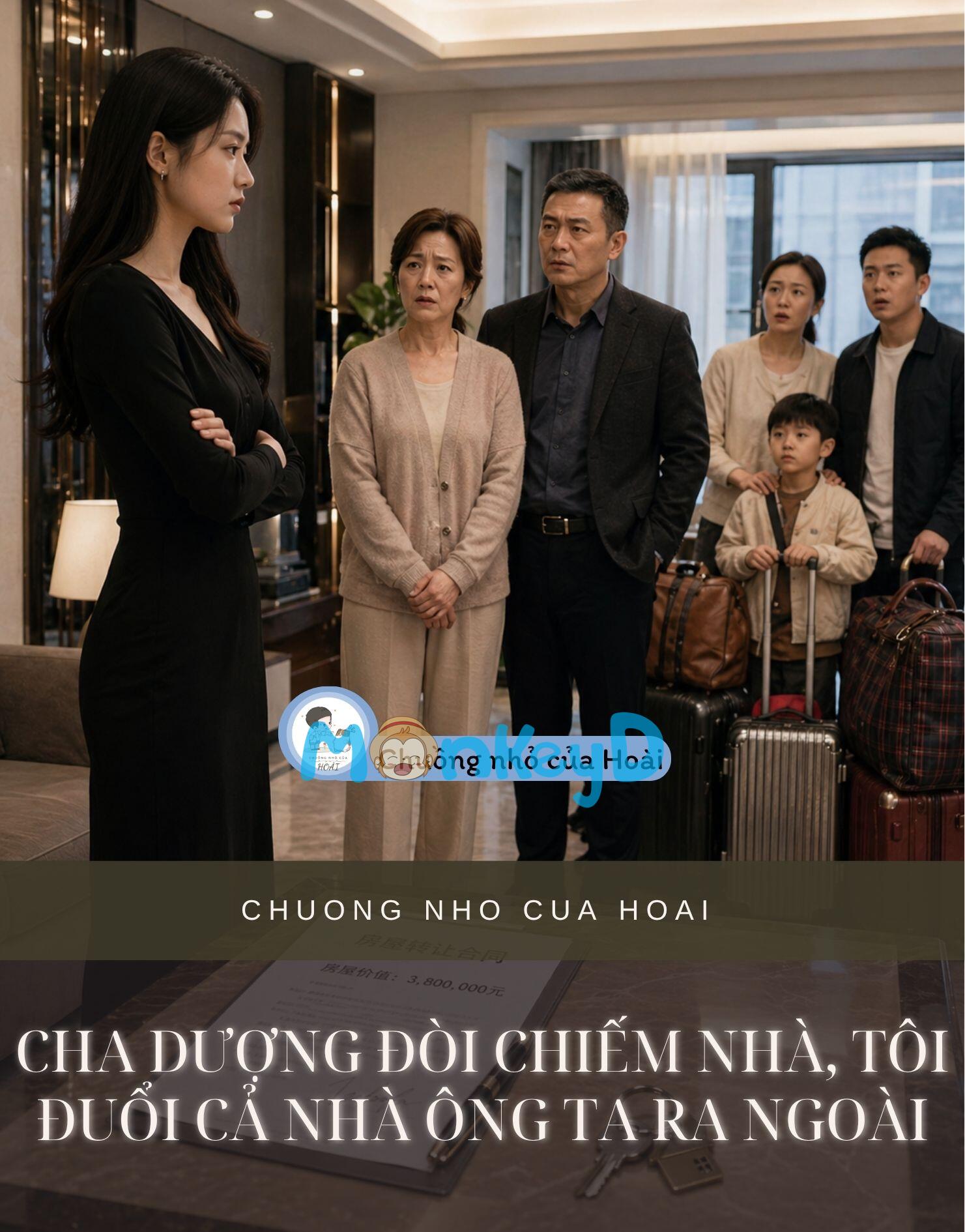 CHA DƯỢNG ĐÒI CHIẾM NHÀ, TÔI ĐUỔI CẢ NHÀ ÔNG TA RA NGOÀI