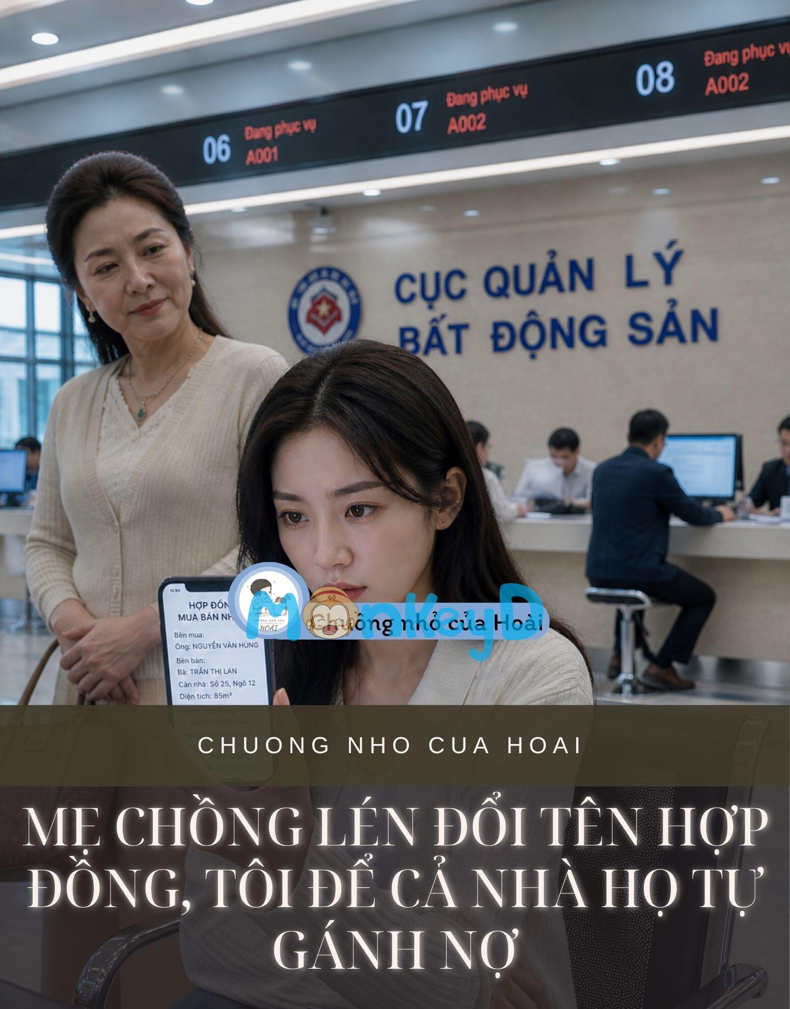 MẸ CHỒNG LÉN ĐỔI TÊN HỢP ĐỒNG, TÔI ĐỂ CẢ NHÀ HỌ TỰ GÁNH NỢ