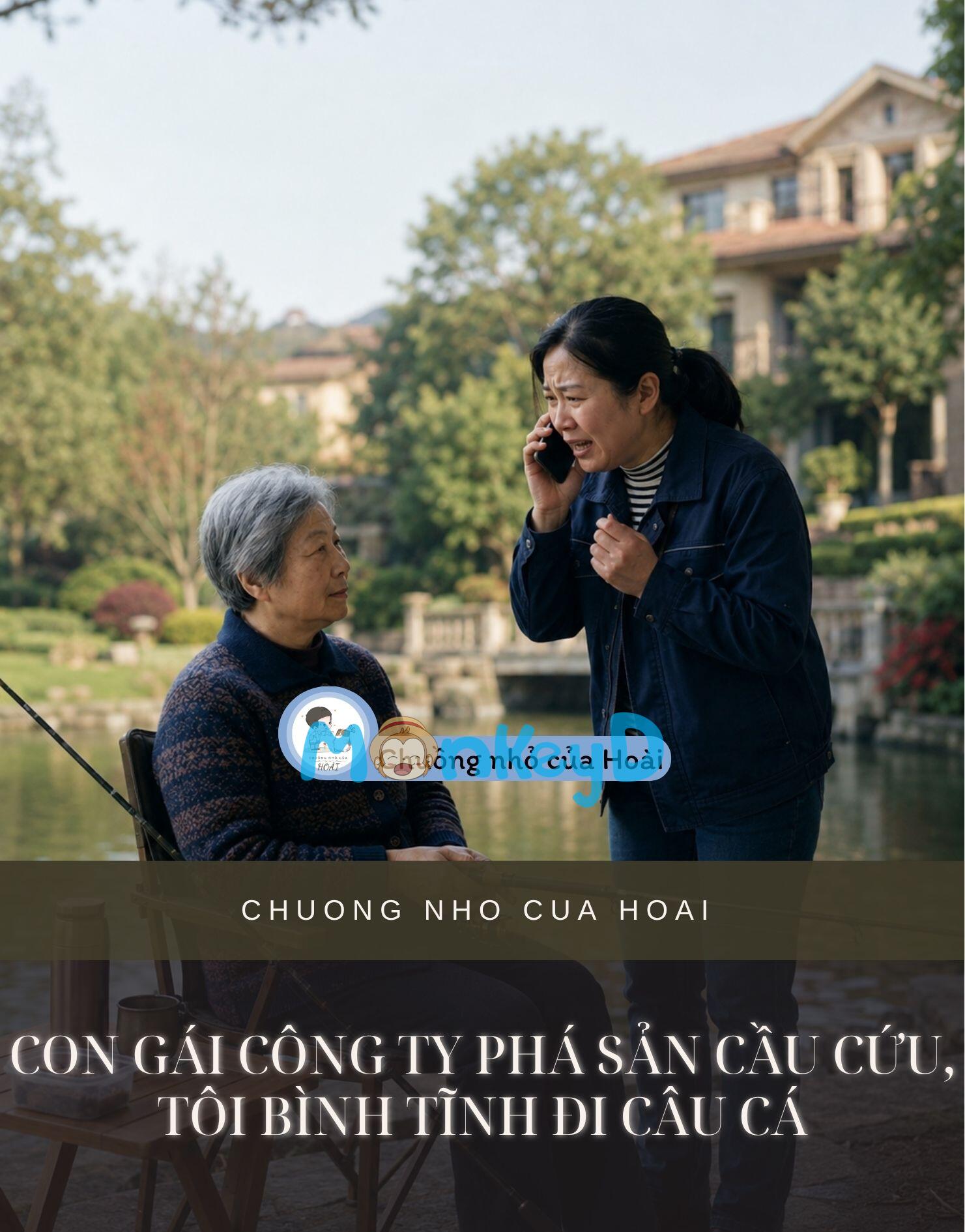 CON GÁI CÔNG TY PHÁ SẢN CẦU CỨU, TÔI BÌNH TĨNH ĐI CÂU CÁ