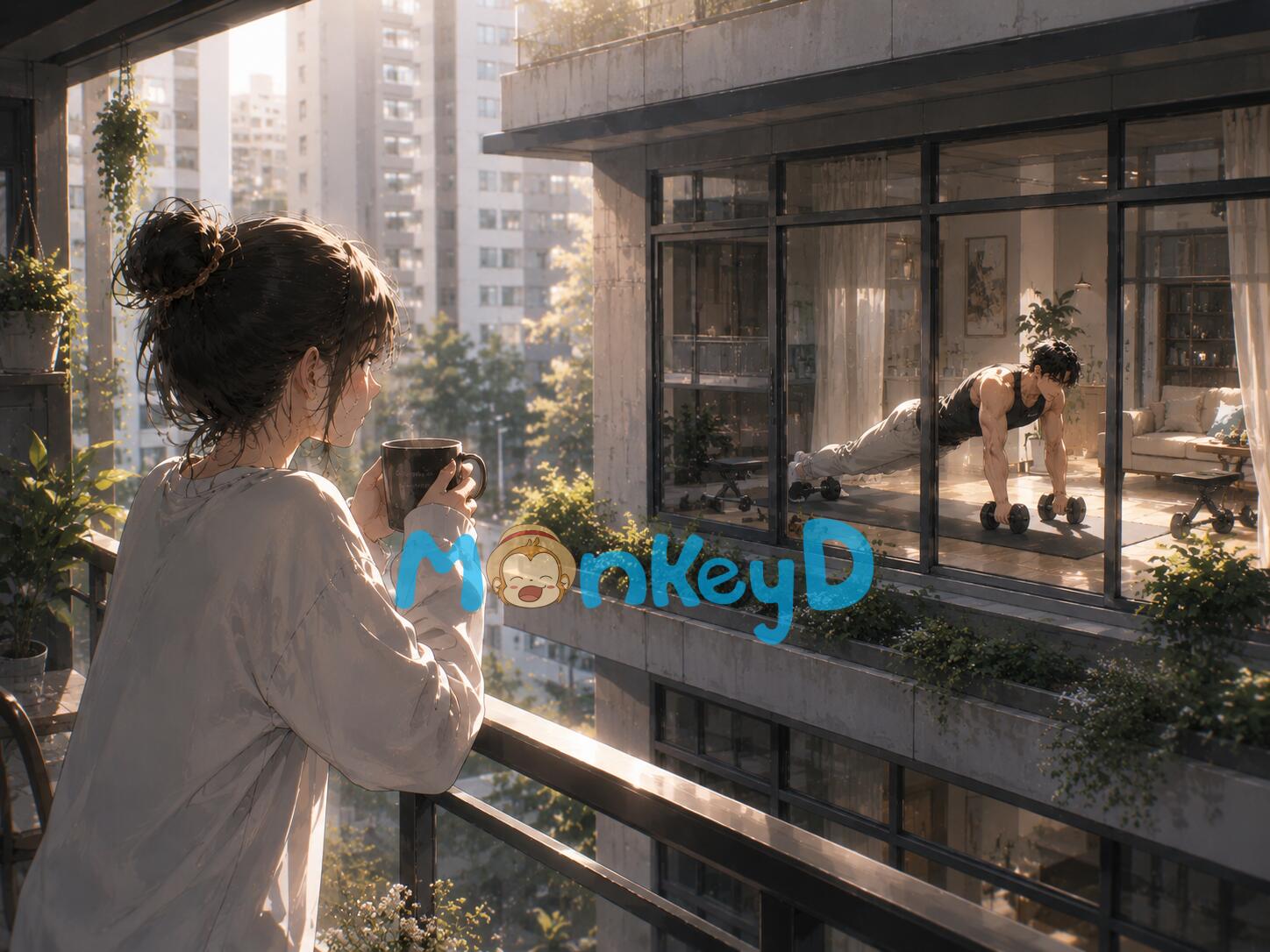 Hàng xóm đối diện không thích kéo rèm cửa - Chương 7 - MonkeyD