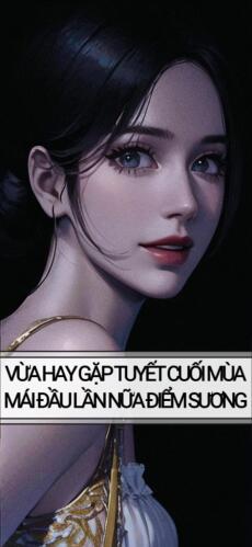 VỪA HAY GẶP TUYẾT CUỐI MÙA , MÁI ĐẦU LẦN NỮA ĐIỂM SƯƠNG