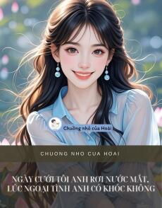 NGÀY CƯỚI TÔI ANH RƠI NƯỚC MẮT, LÚC NGOẠI TÌNH ANH CÓ KHÓC KHÔNG