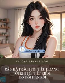 CẢ NHÀ TRÁCH TÔI TIÊU HOANG, TỚI KHI TÔI TIẾT KIỆM, HỌ HỐI HẬN RỒI