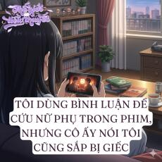 Tôi dùng bình luận để cứu nữ phụ trong phim, nhưng cô ấy nói tôi cũng sắp bị giếc