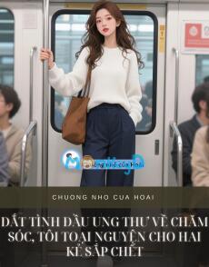 DẮT TÌNH ĐẦU UNG THƯ VỀ CHĂM SÓC, TÔI TOẠI NGUYỆN CHO HAI KẺ SẮP CHẾT