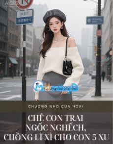 CHÊ CON TRAI NGỐC NGHẾCH, CHỒNG LÌ XÌ CHO CON 5 XU