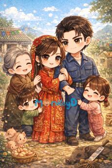 Xuyên Về TN 70 Trở Thành Tiểu Tức Phụ