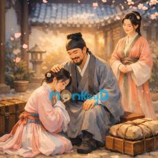 Núi Xanh Lúc Bình Minh