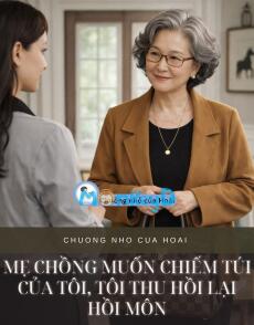 MẸ CHỒNG MUỐN CHIẾM TÚI CỦA TÔI, TÔI THU HỒI LẠI HỒI MÔN