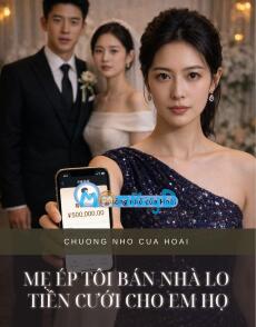 MẸ ÉP TÔI BÁN NHÀ LO TIỀN CƯỚI CHO EM HỌ